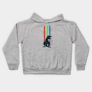 Colour Rex rainbow Kids Hoodie